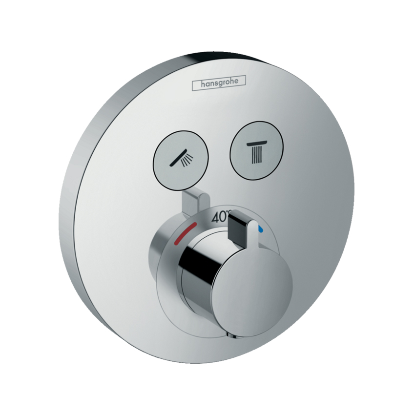 Термостат ShowerSelect S, для 2 потребителей