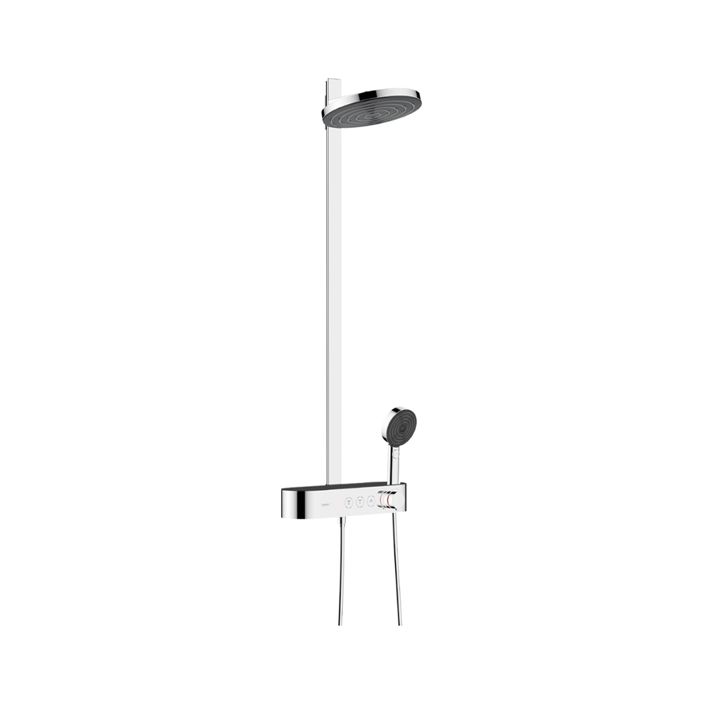 Душевая система Showerpipe, 260, 2jet, с термостатом для душа ShowerTablet Select 400