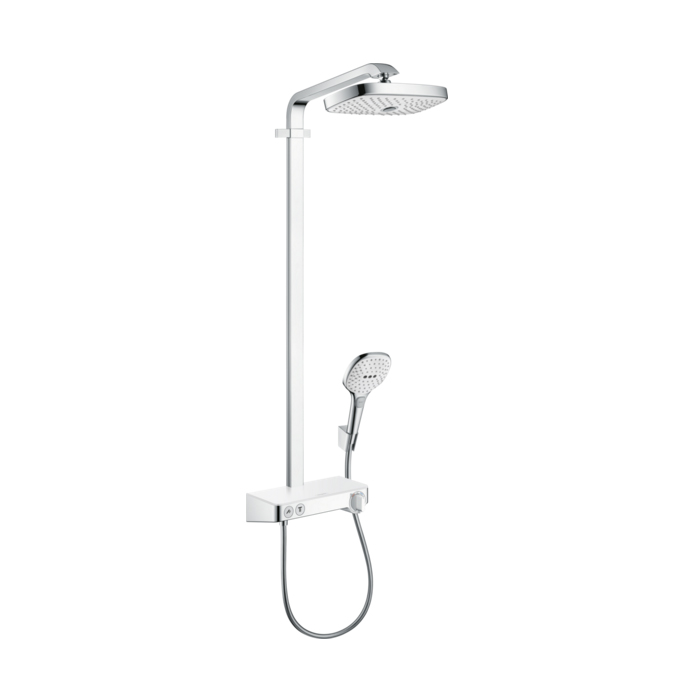 Душевая система Showerpipe, 300, 2jet, EcoSmart 9 л/мин. с ShowerTablet Select 300
