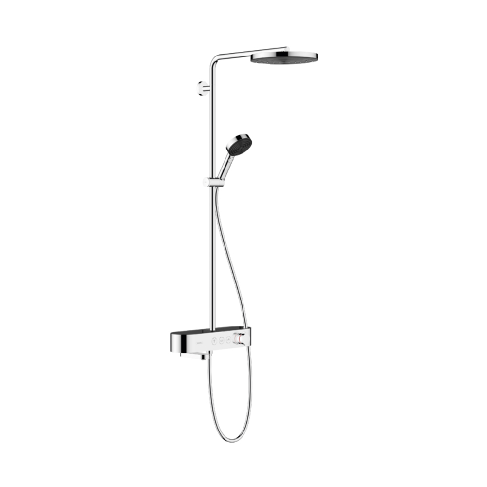 Душевая система Showerpipe, 260, 1jet, с термостатом для ванны ShowerTablet 400  арт.: 24230000