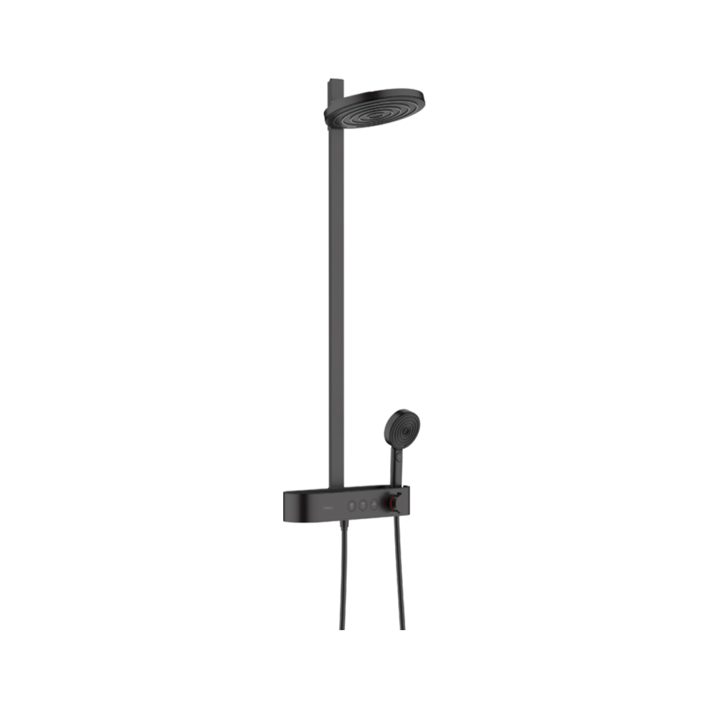 Душевая система Showerpipe, 260, 2jet, EcoSmart, с термостатом для душа ShowerTablet Select 400