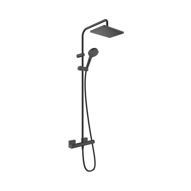 Душевая система Showerpipe, 230, 1jet, EcoSmart, с термостатом для душа  арт.: 26097670