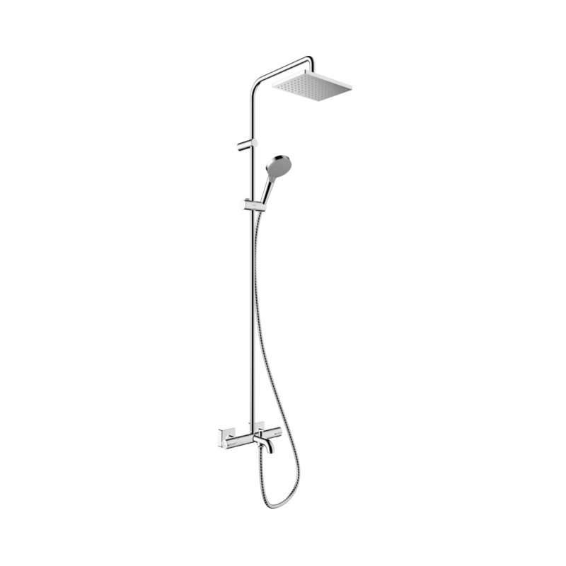 Душевая система Showerpipe, 230, 1jet, с термостатом для ванны  арт.: 26284000