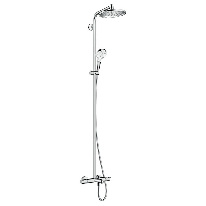Душевая система Showerpipe, 240, 1jet, с термостатом для ванны  арт.: 27320000