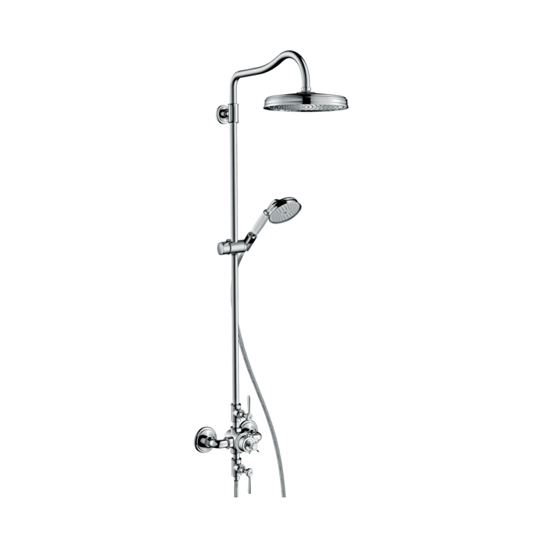 Душевая система Showerpipe с термостатом и верхним душем, 240, 1jet  арт.: 16572000